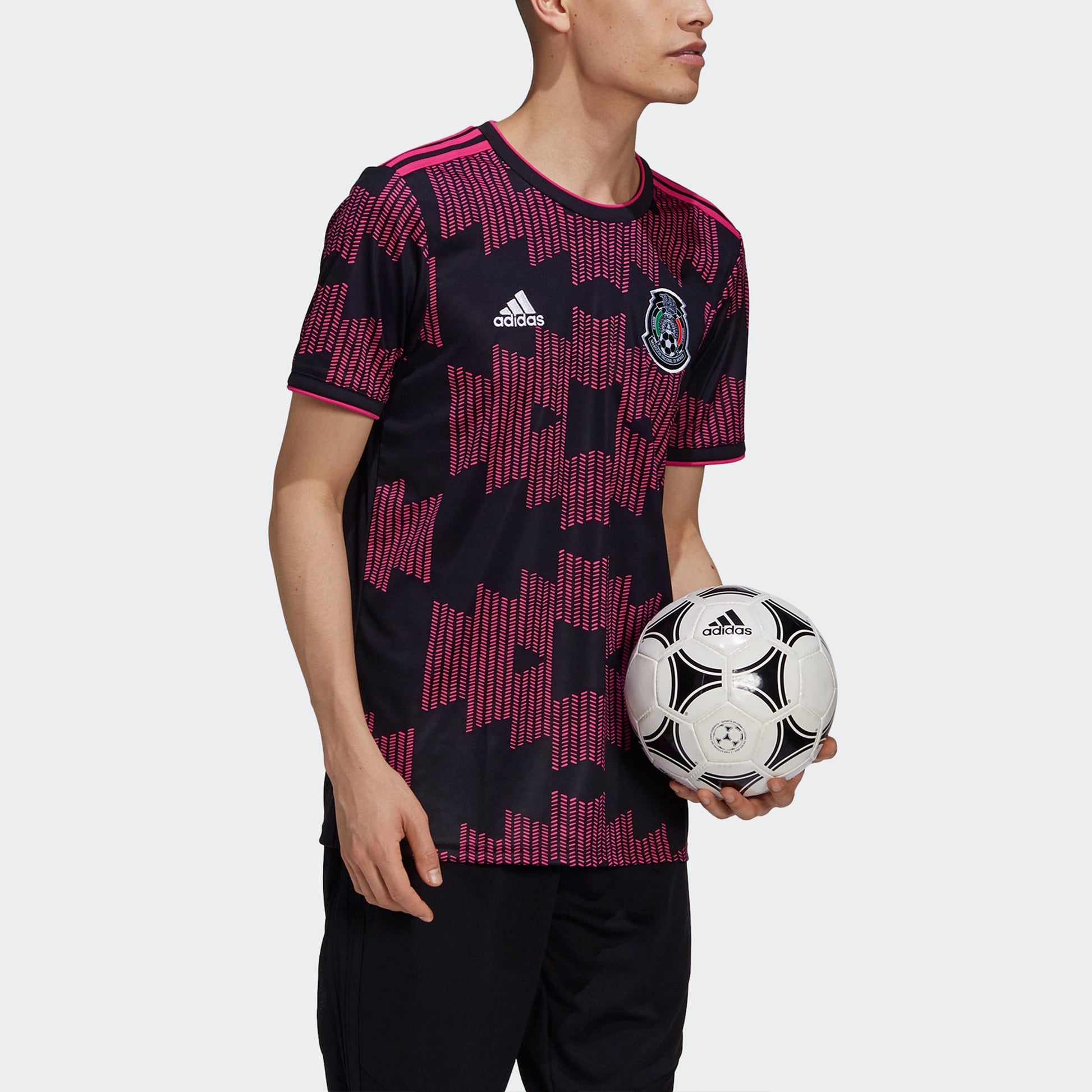 adidas Fmf H Jsy Sports Short Sleeve Soccer/Football Jersey SW Fan Edition National Team Home Black FT9648
