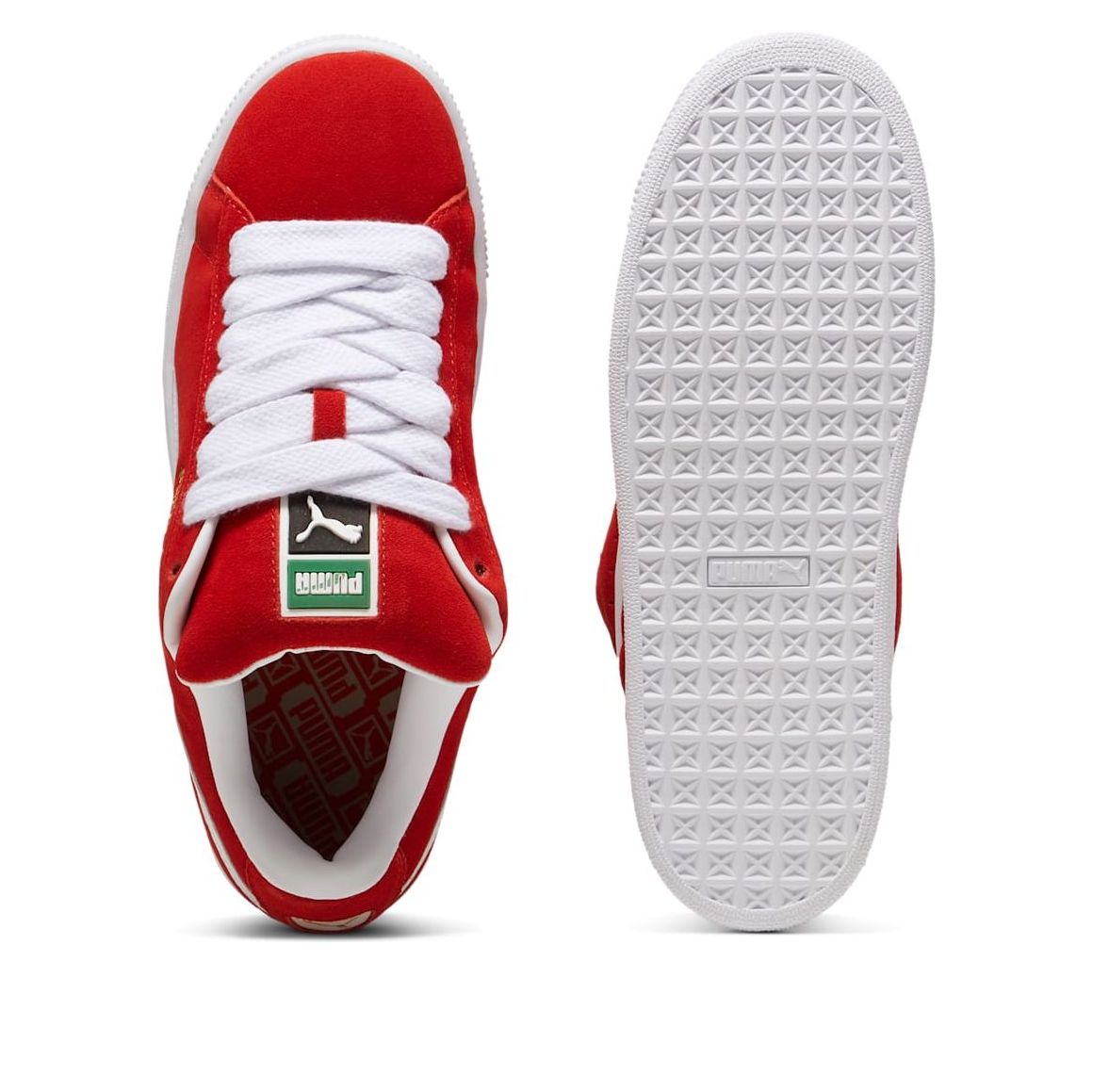 PUMA Suede XL 'Red White' 395205-03