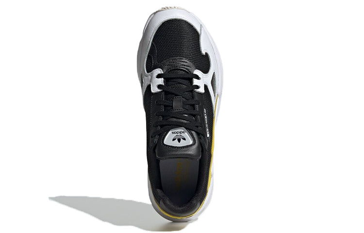 (WMNS) adidas Falcon 'Black Yellow White' EG6708
