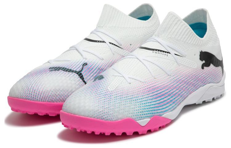 PUMA Puma Future 7 Pro Cage Shoes 'White Pink Purple' 107710-01