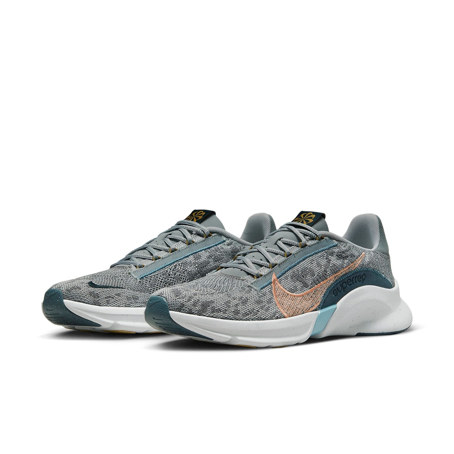 Nike SuperRep Go 3 Next Nature Flyknit 'Wolf Grey Arctic Orange' DH3394-004
