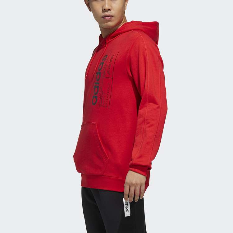 Men's adidas Casual Sports Pullover Red FQ7993