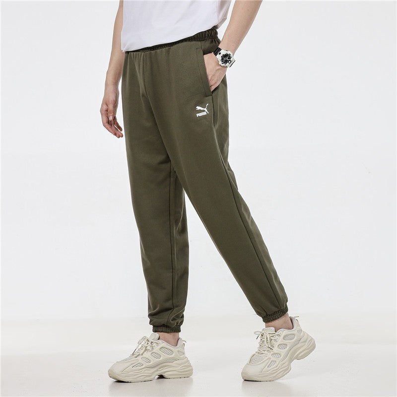 PUMA Classics Small Logo Trousers 'Olivegreen' 533118-44