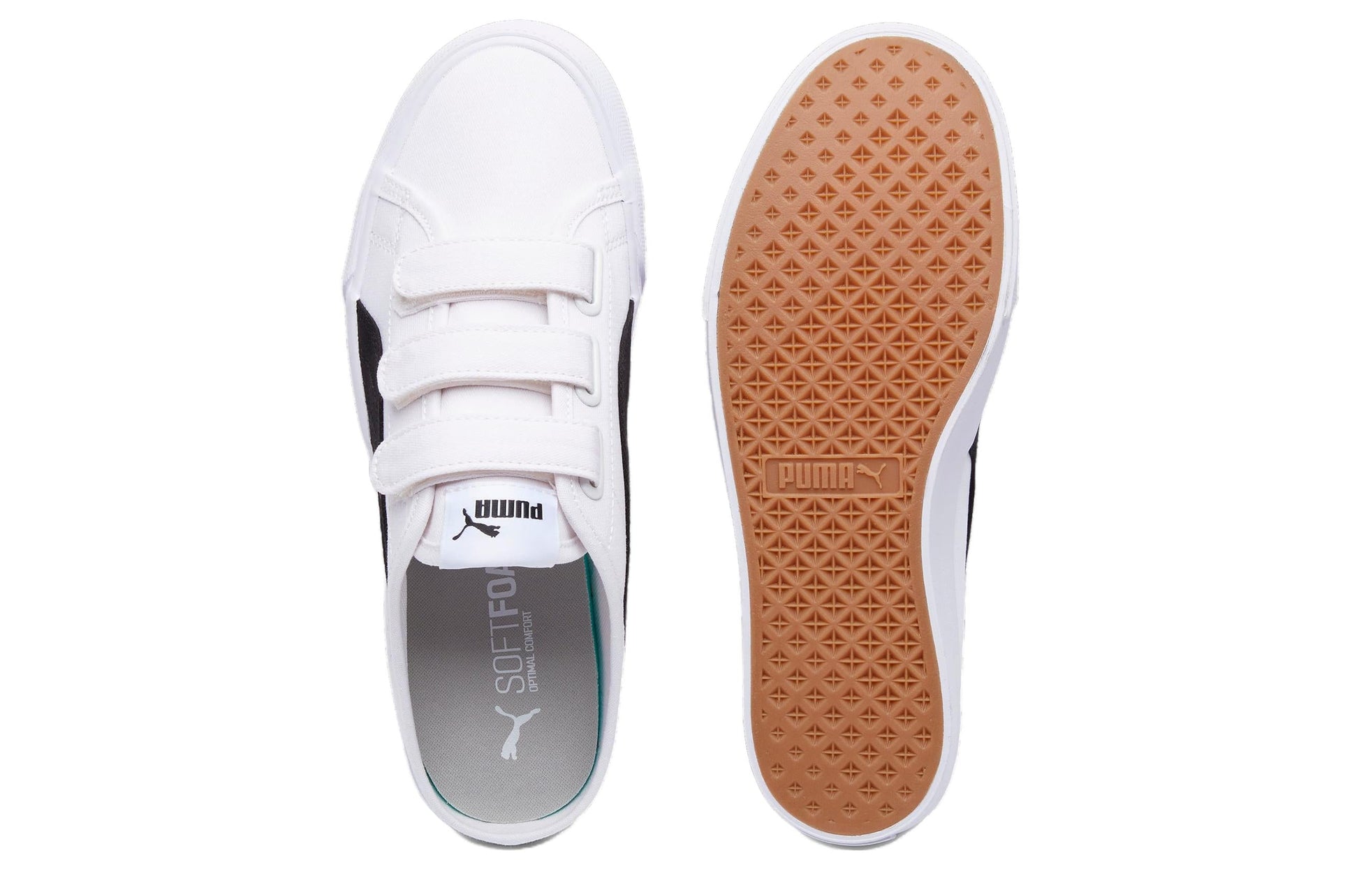 (WMNS) PUMA Bari Mule 'White Black' 394289-04