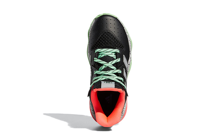 (GS) adidas Harden Stepback J 'Black Green Red' FW8545