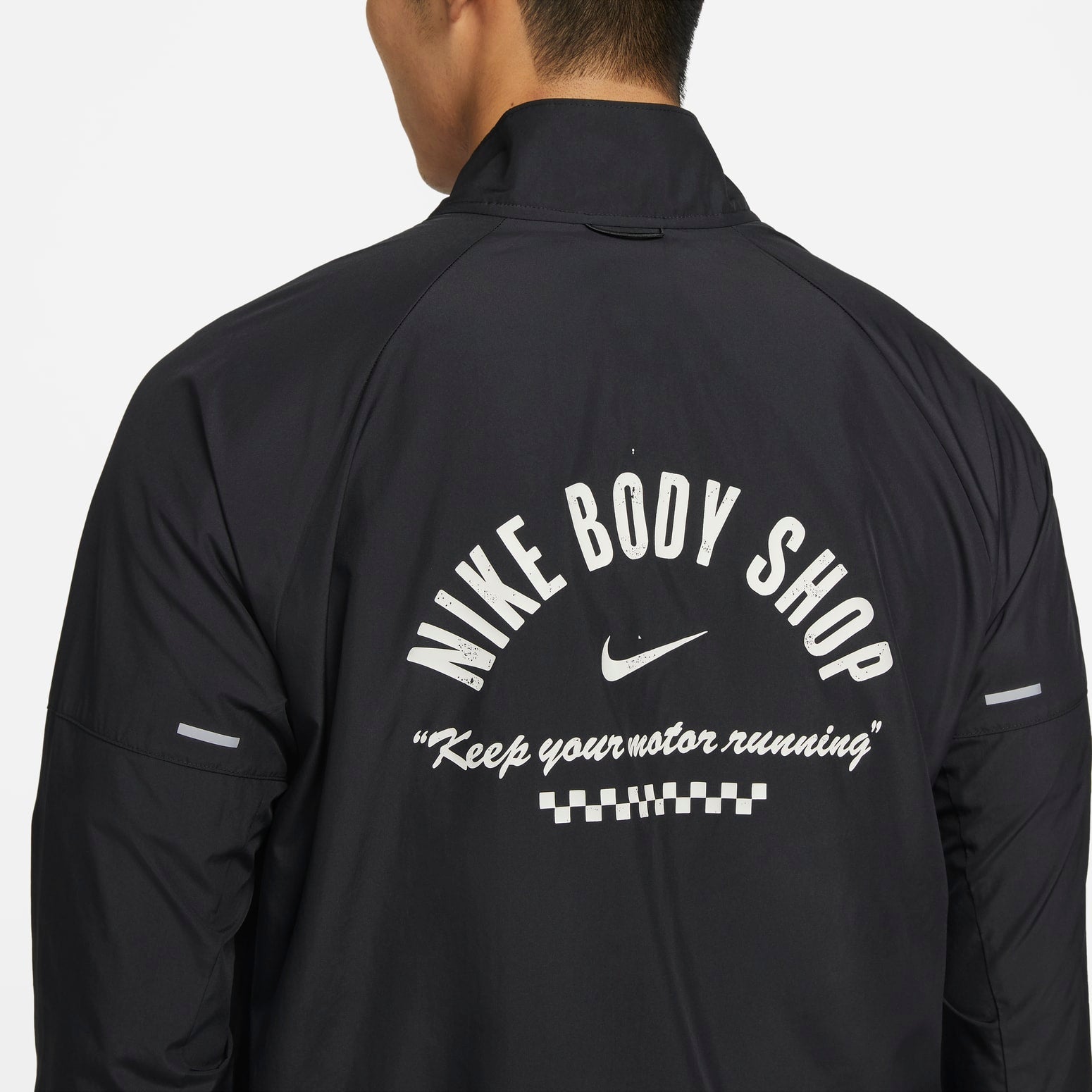 Nike Dri-FIT Miler Running Jacket Asia Sizing 'Black' DV9820-010