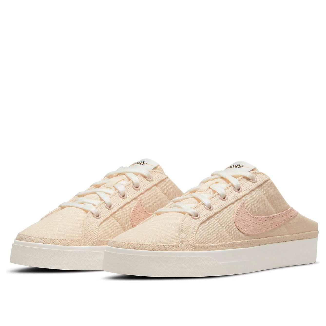 (WMNS) Nike Court Legacy Mule 'Pearl White Pink Oxford' DM6442-200