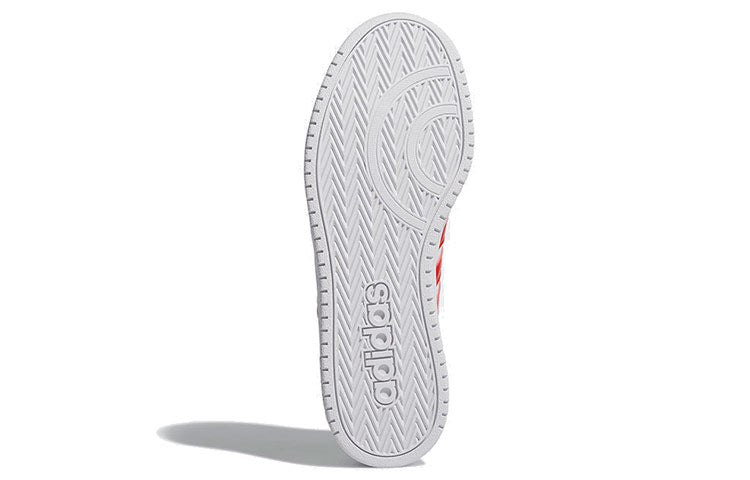 adidas Hoops 2.0 'White Red' EE6501