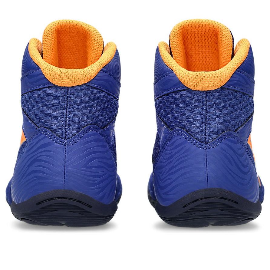 (GS) ASICS Matflex 7 'Dark Cobalt Orange Pop' 1084A011-400