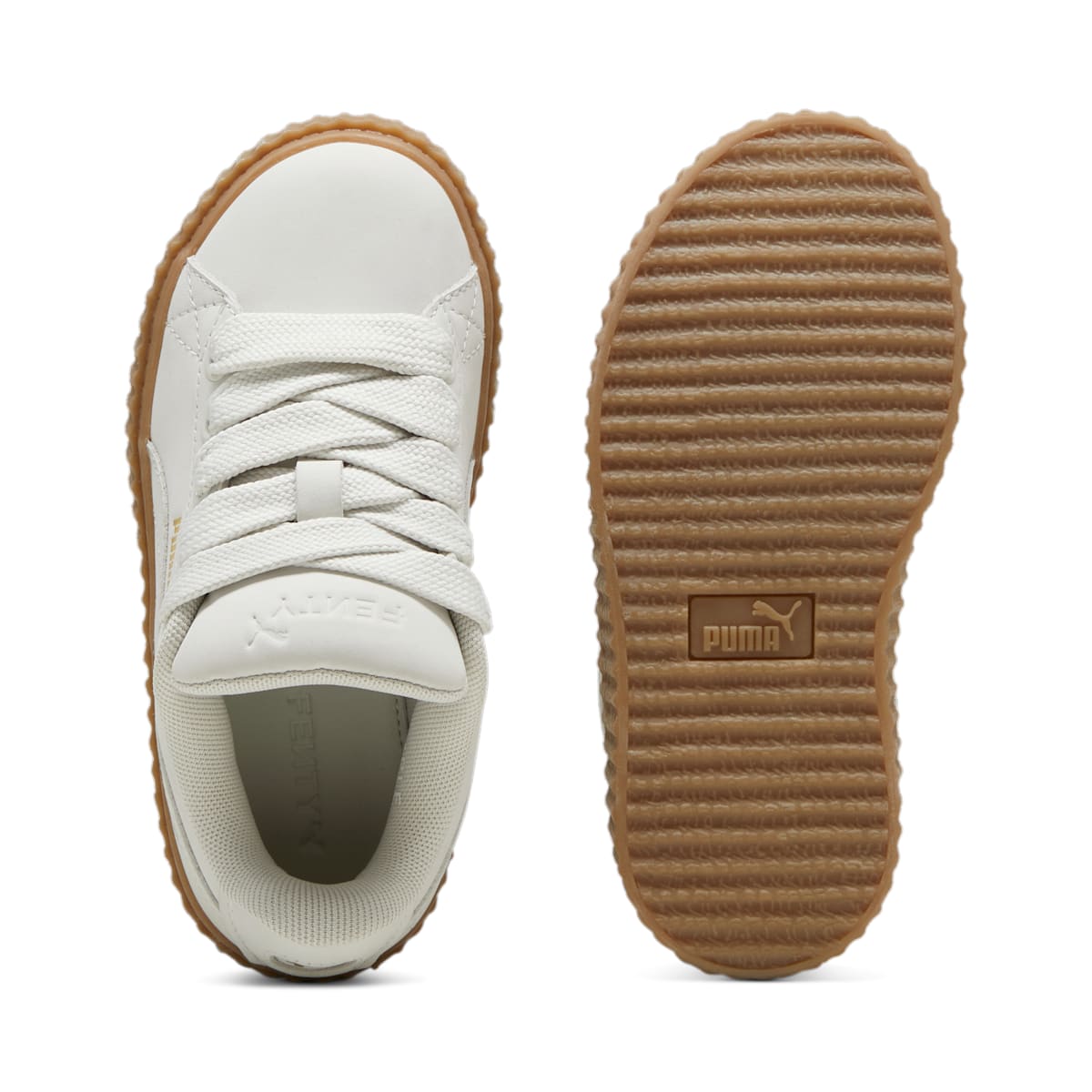 (PS) PUMA x Fenty Creeper Phatty 'Earth Tone Pack - Warm White' 399867-03
