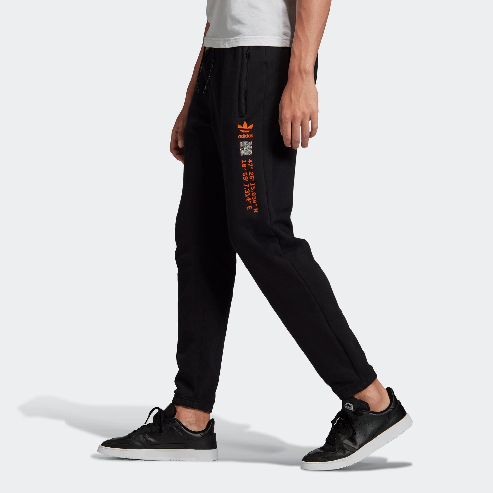 adidas originals Adv Logo Sp logo Printing Casual Bundle Feet Sports Pants Black GD5986