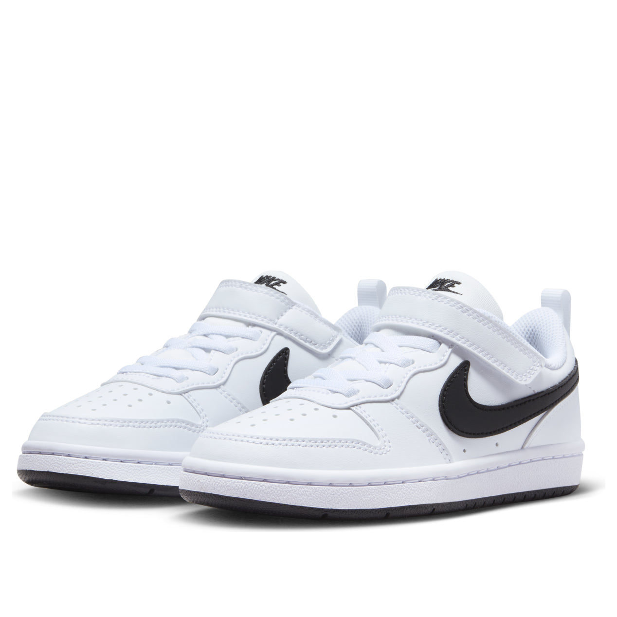 (PS) Nike Court Borough Low Recraft 'Summit White Black' DV5457-104