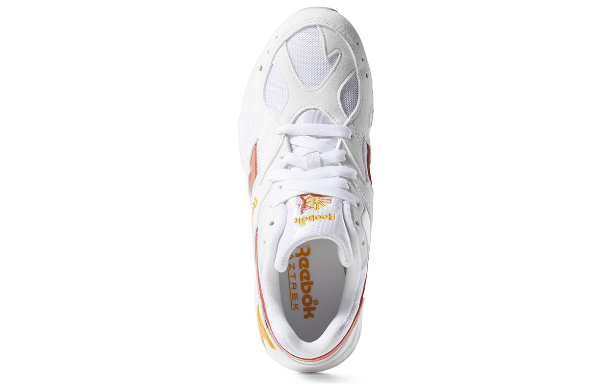 (WMNS) Reebok Aztrek 'White Orange' DV4276