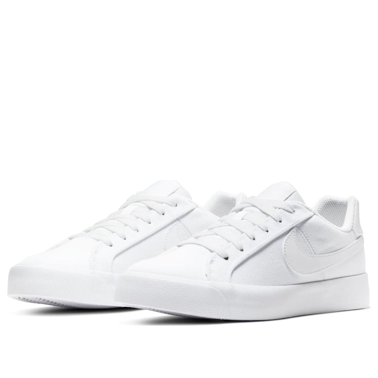 (WMNS) Nike Court Royale AC Canvas 'Triple White' CD5405-101