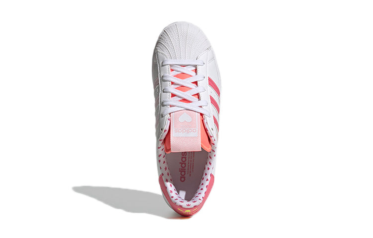 (GS) adidas Superstar Shell Toe J 'Valentine's Day White Pink' GY3336