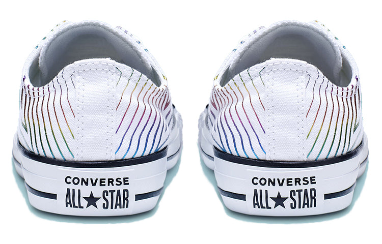(WMNS) Converse Chuck Taylor All Star Exploding Star Low Top 'White Rainbow' 565440F