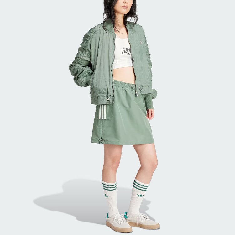 (WMNS) adidas Originals Lightweight Bomber Jacket Asia Sizing 'Green' IY3421