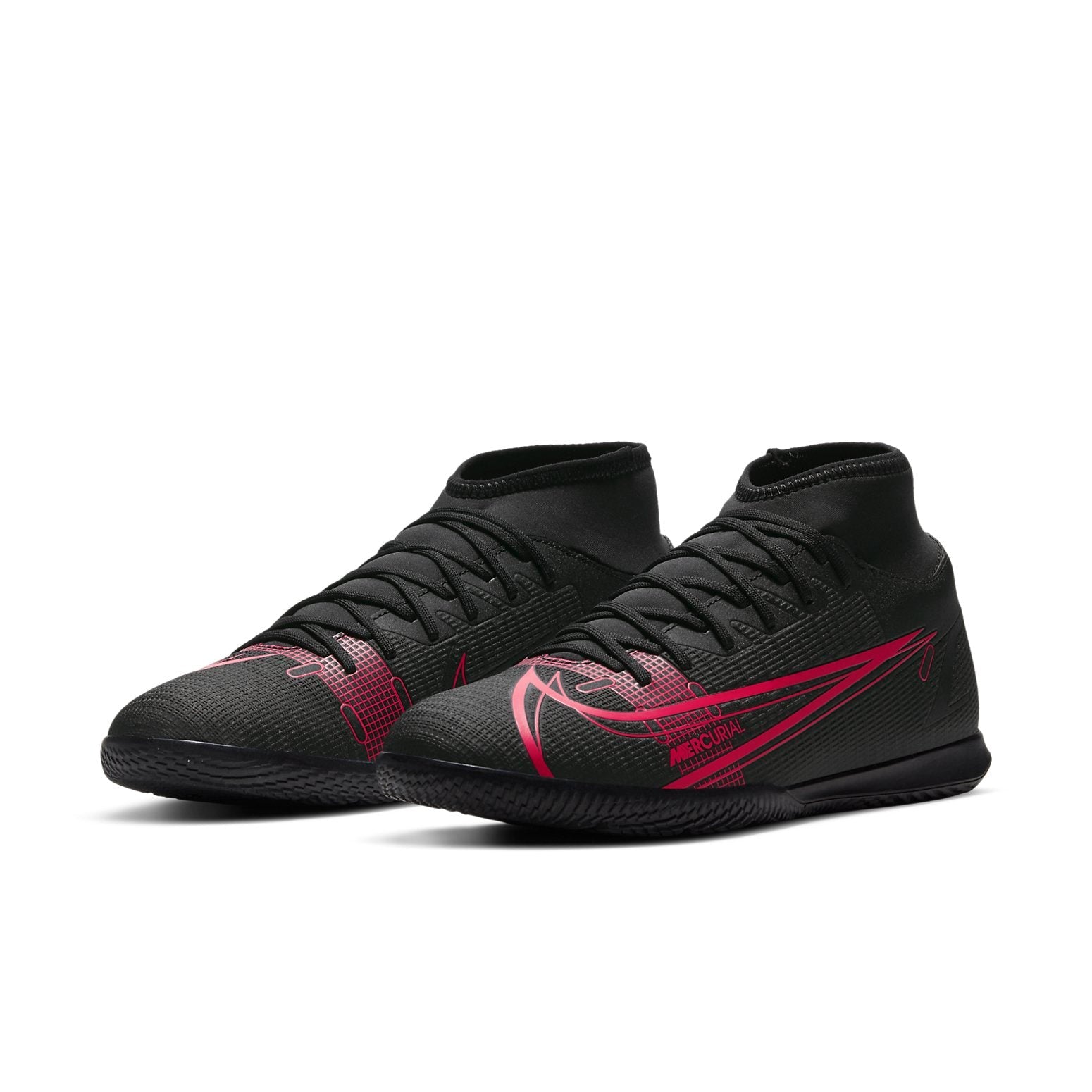 Nike Mercurial Superfly 8 Club IC 'Black Red' CV0954-090