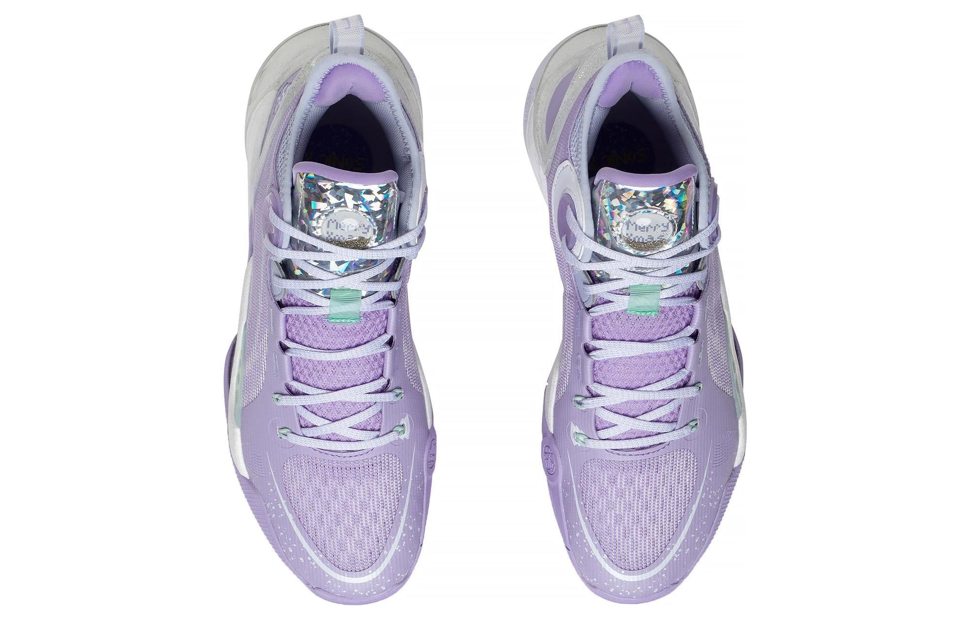 Li-Ning Sonic 10 Ultra Mid 'Light Purple White' ABAS145-6
