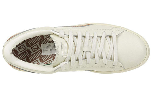 PUMA Basket Classic Metallic White Pink 363201-02