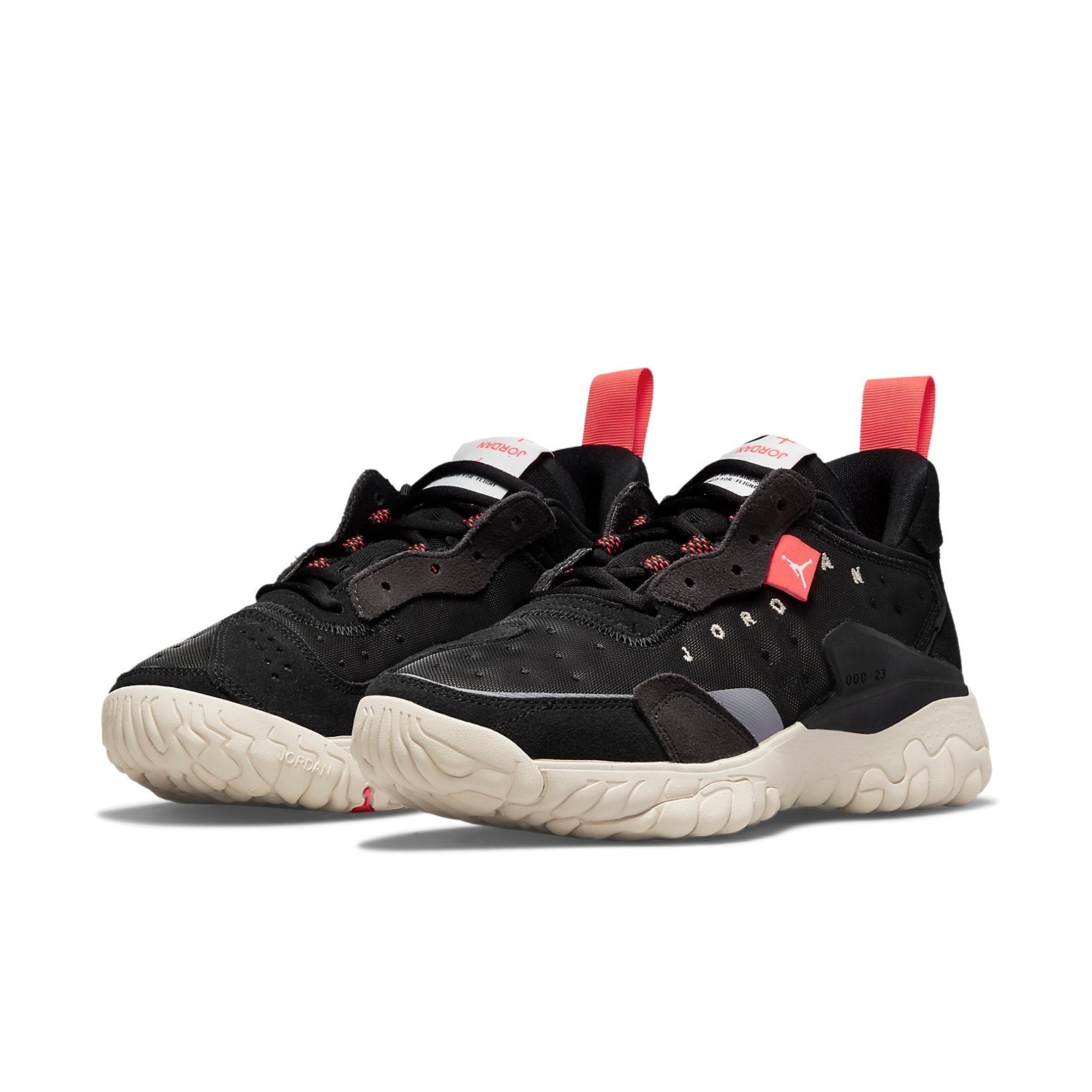 (WMNS) Air Jordan Delta 2 Sneakers Black/Orange CW0913-012