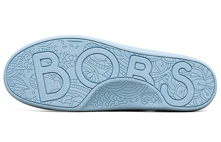 (WMNS) Skechers Beach Bingo My Emperor Sleeps All Night Low-Top Canvas Shoes White/Blue 66666273-WLB