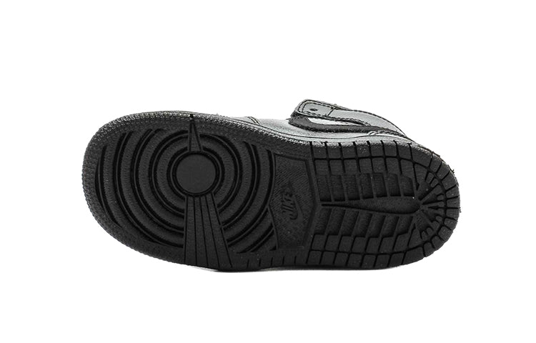 (TD) Air Jordan 1 Mid 'Black' 640735-030