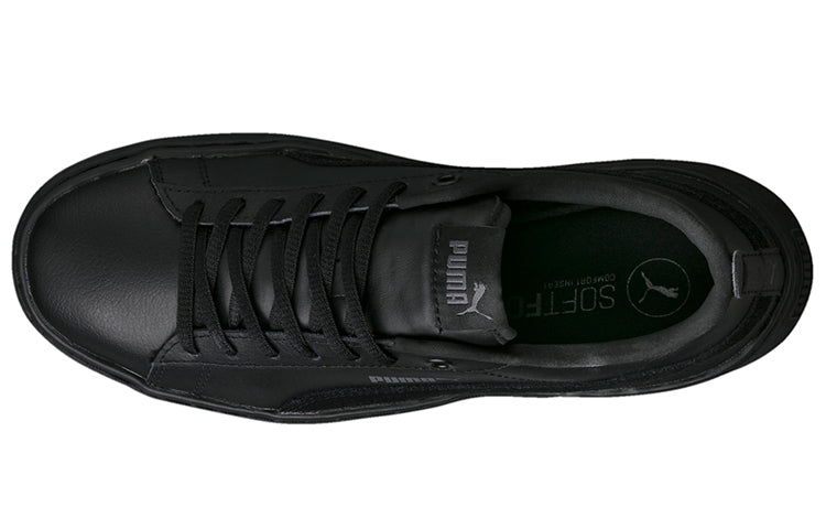 (WMNS) PUMA Smash Platform Low 'Balck' 366487-01