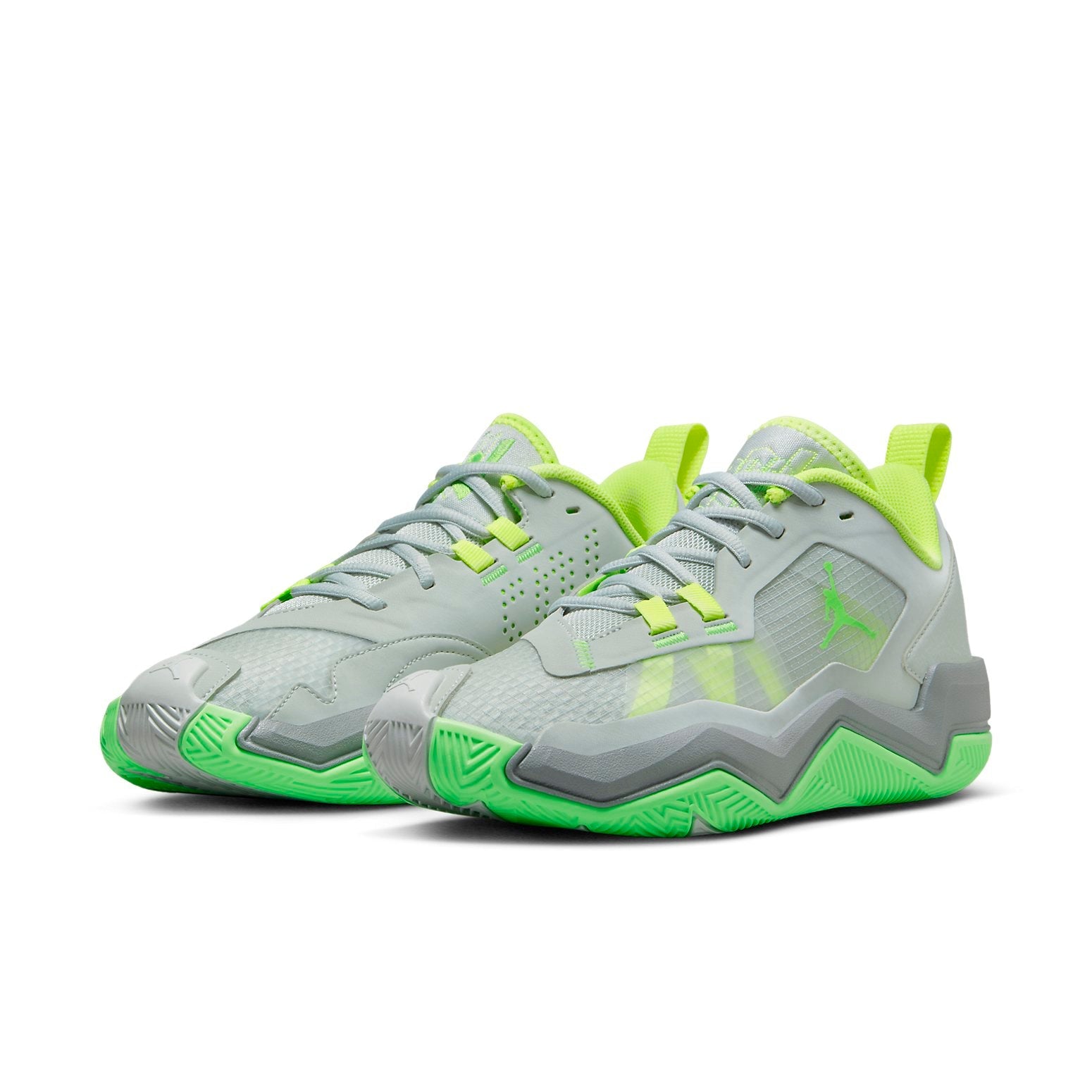 Air Jordan Westbrook One Take 4 Shoes 'Grey Green Strike' DZ3338-003