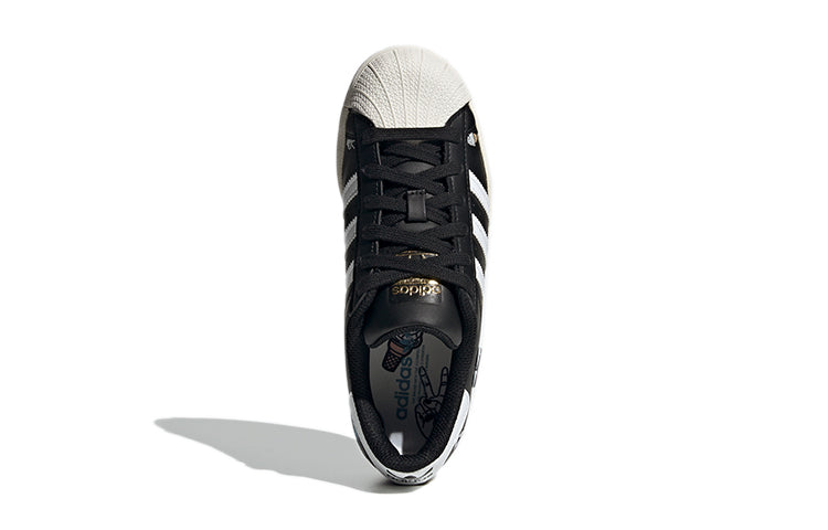 (GS) adidas Superstar 'Empowering Graphics - Black' FX5880
