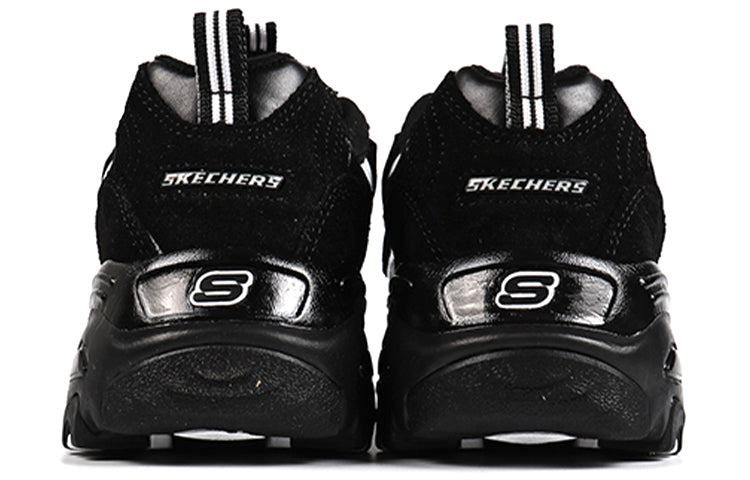 (WMNS) Skechers D'Lites Daddy Shoes Black 99999938-BKW