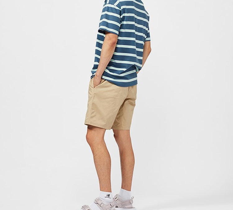 New Balance SS20 Stripe Loose Short Sleeve Blue Green AMT01514-SNB