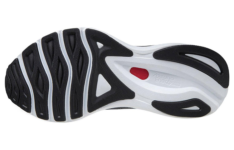 Mizuno Wave Sky 5 Wide Low Tops Black Gray White J1GD211252