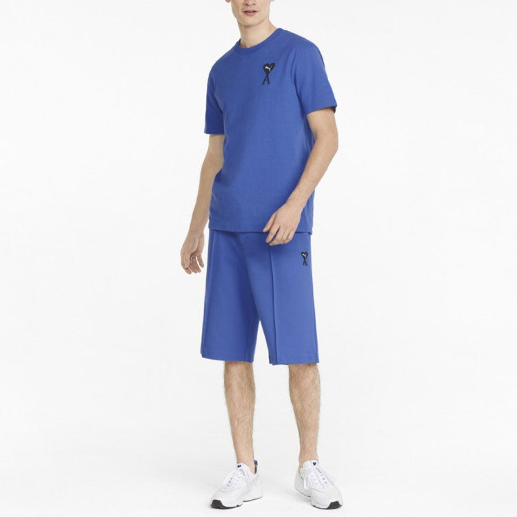 PUMA X AMI Graphic T-Shirt 'Blue' 534070-93