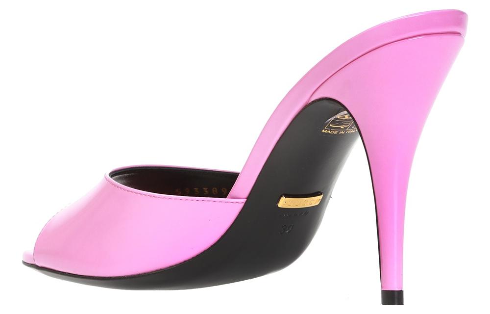 (WMNS) Gucci Slip On Stiletto Heeled Slides 'Rose' 593389-CLG00-5927