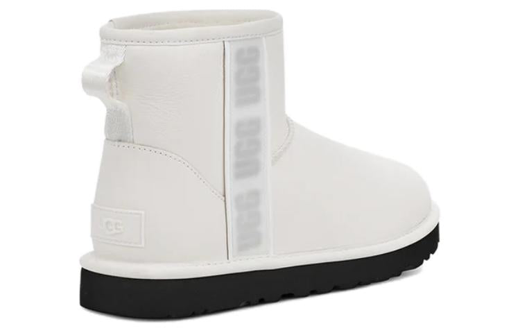 (WMNS) UGG Classic Mini Side Logo Boot 'Ultra Matte White' 1133490-UMWH