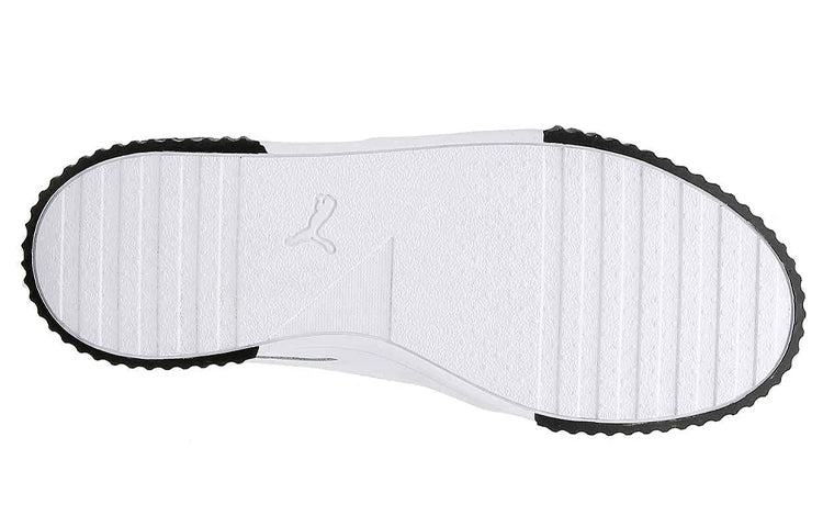 (WMNS) PUMA Carina Leather 'White Black' 370325-15
