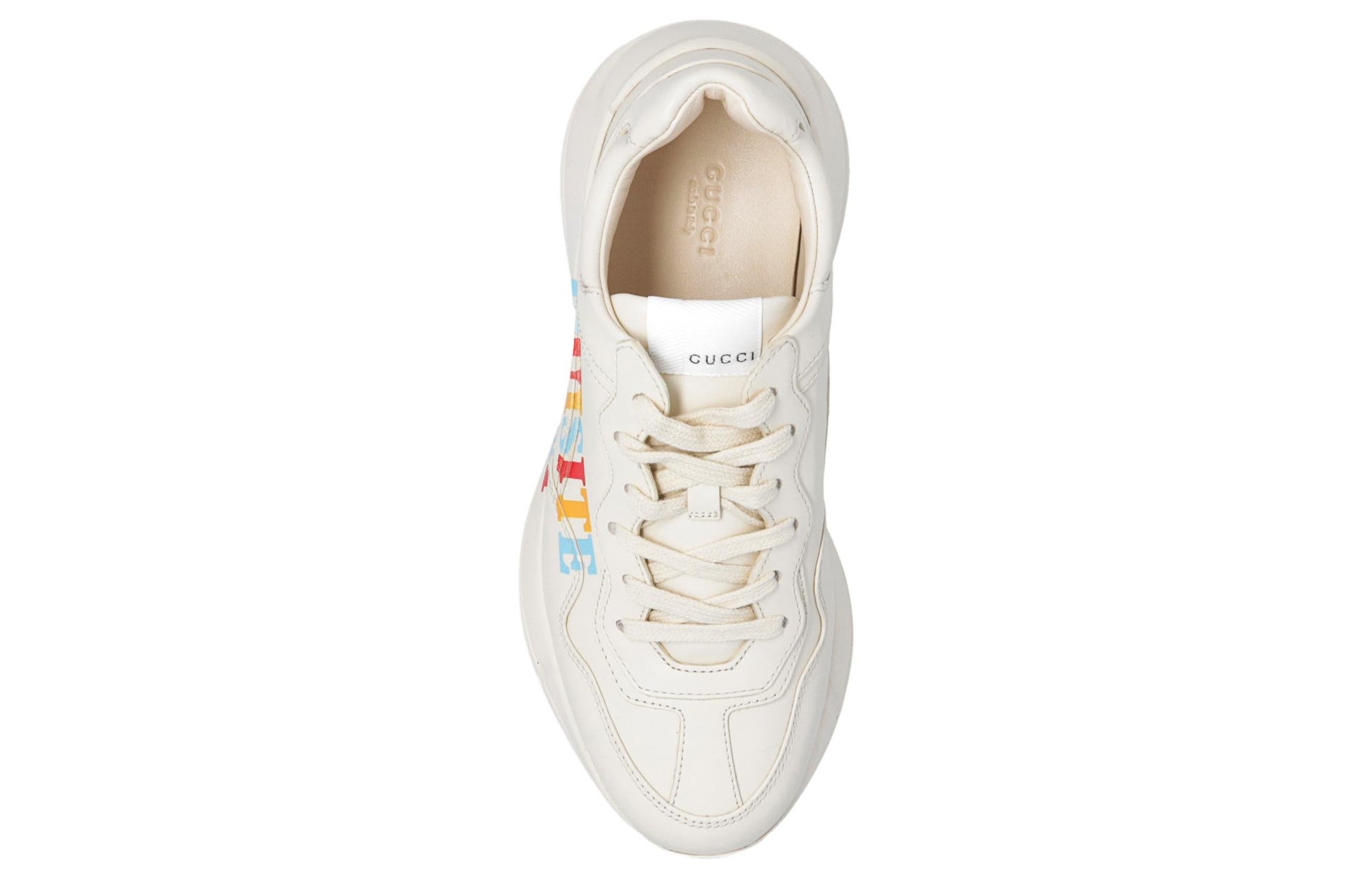 (WMNS) Gucci Rhyton Exquisite Shoes 'Beige' 720954-DRW00-9522