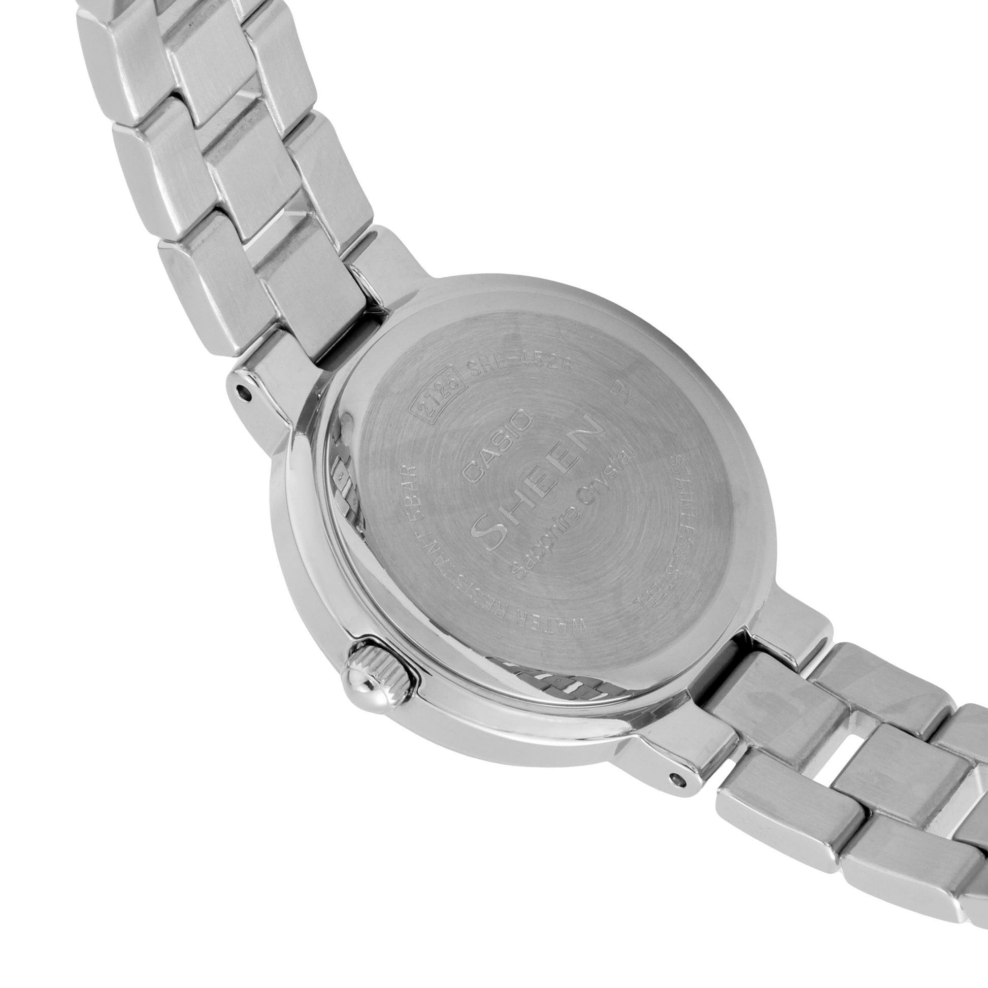 Casio Sheen Analog Watch 'Sapphire Crystal Silver' SHE-4528D-7AUPR