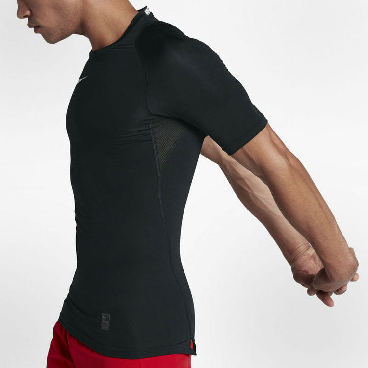 Nike Pro Quick Dry Training Sports Short Sleeve Black 838092-010