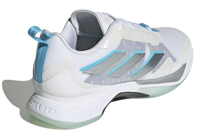 (WMNS) adidas Avacourt 'White Silver Bright Cyan' GW6265