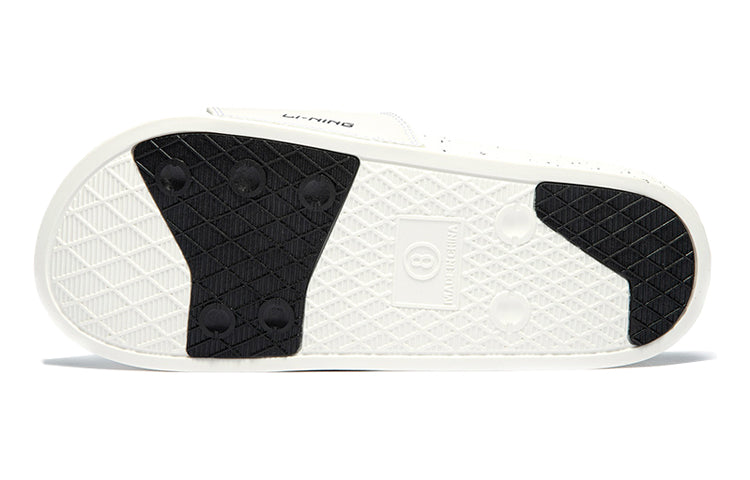 (WMNS) Li-Ning Sports Slides 'White Black' AGAQ026-1