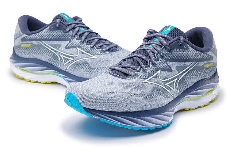 Mizuno Wave Rider 27 'Grey Blue' J1GC230301