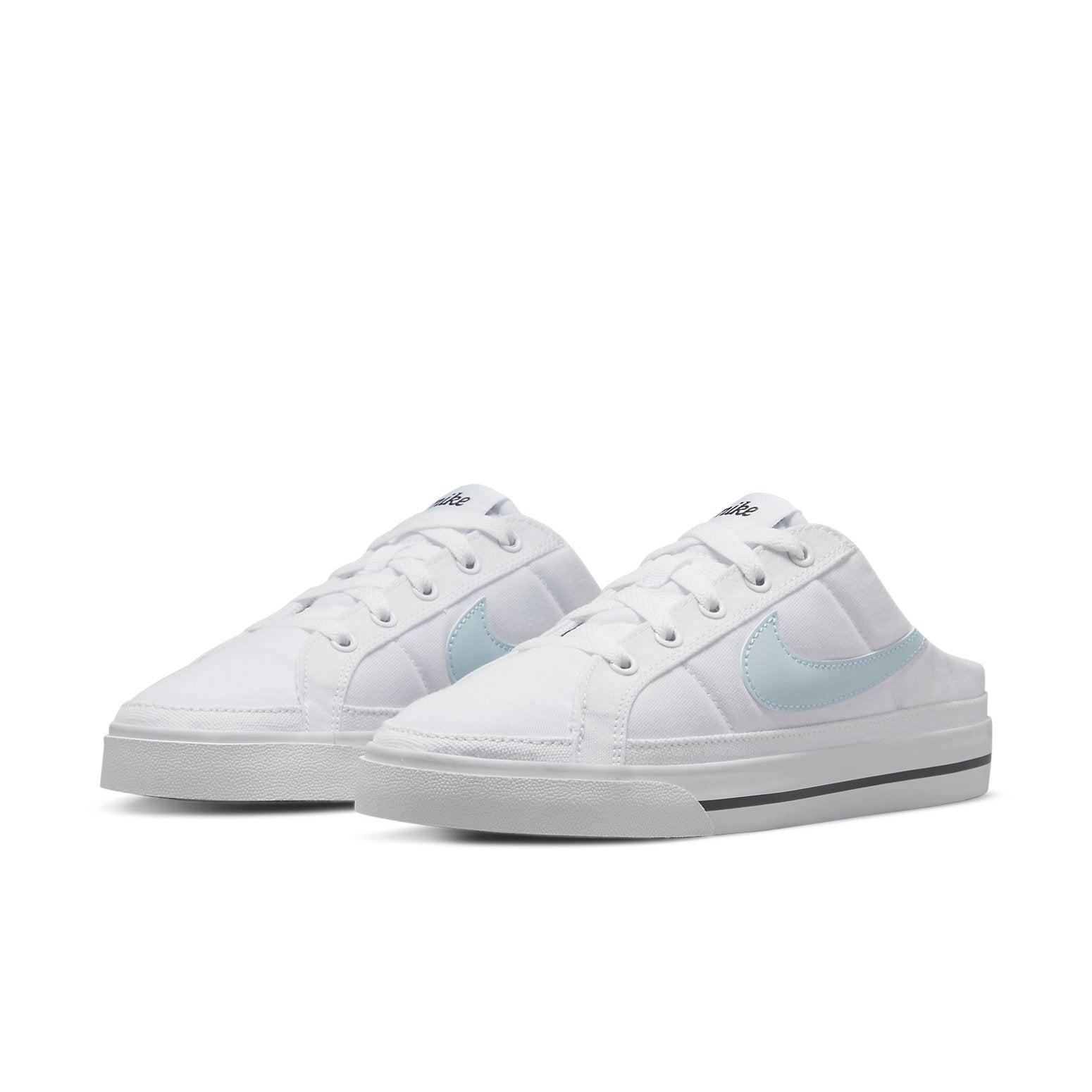 (WMNS) Nike Court Legacy Mule 'White Light Blue Grey' DB3970-101