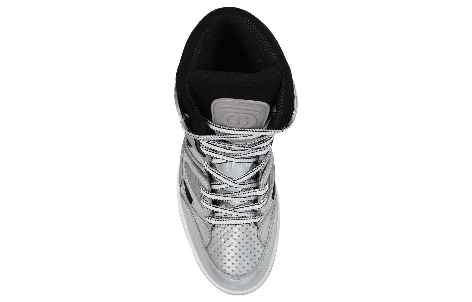 Gucci Basket High 'Silver Black' 724005-AABB8-8142