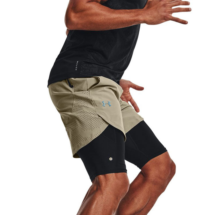 Under Armour Stretch Woven Sports Shorts 'Grey Green' 1351667-037