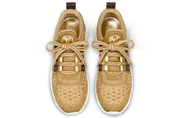 (WMNS) LOUIS VUITTON LV Aftergame Sports Shoes Gold 1A577T