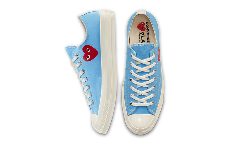 Converse x COMME des GARCONS PLAY Chuck 70 Low 'Bright Blue' 168303C