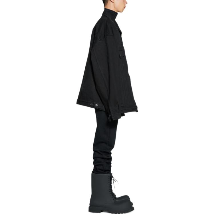 Balenciaga Oversized Jacket 'Black' 724649TNW401105