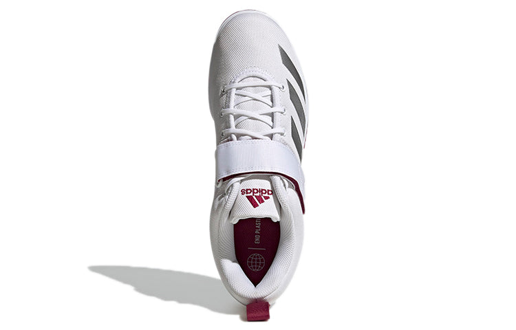 adidas Powerlift 4 'White Legacy Burgundy' GZ5874